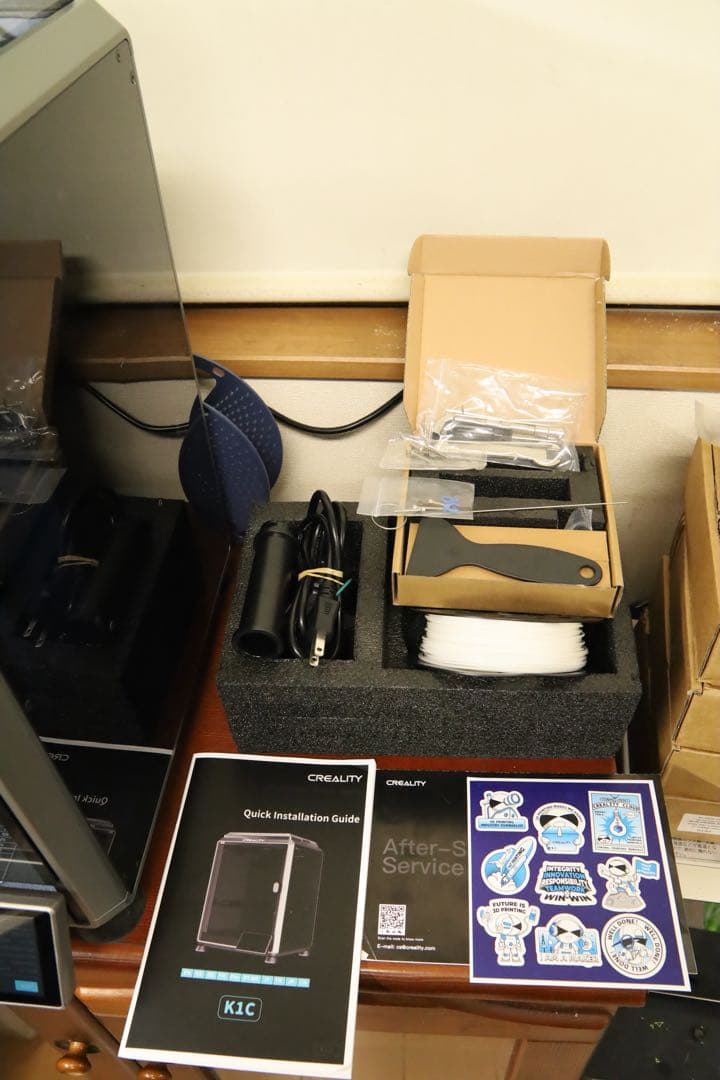 Creality K1C 3Dプリンター 使用約6時間
