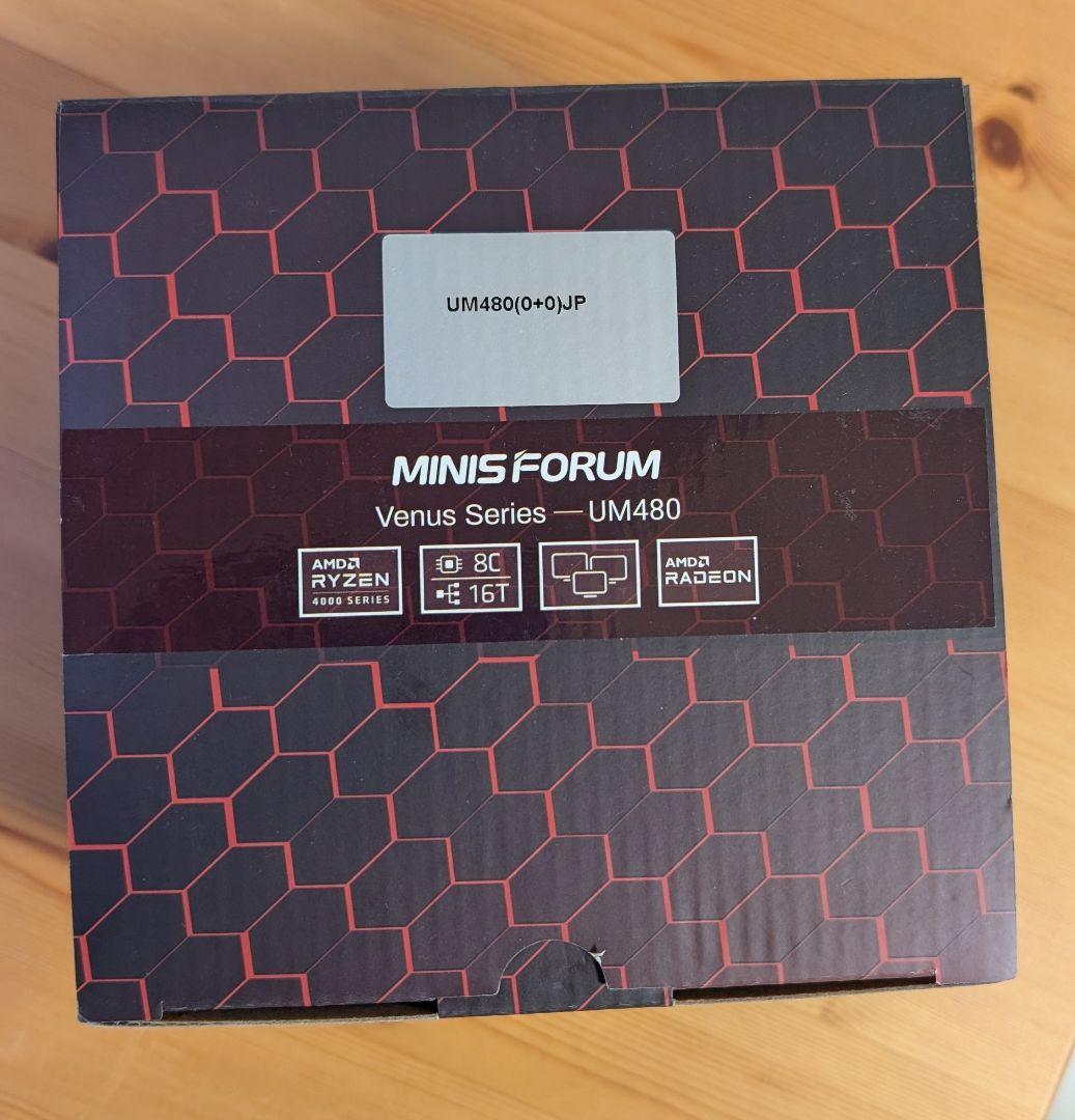 【美品】Minisforum UM480 16/256 (Win11Pro搭載)