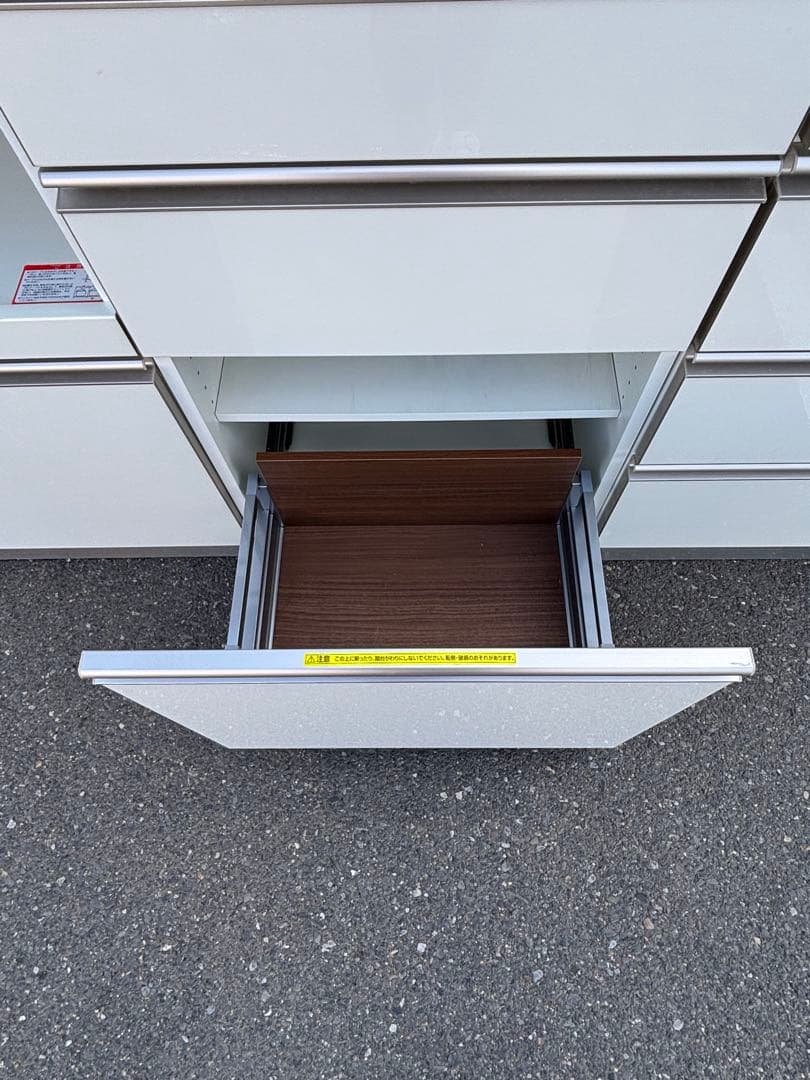 AYANO 綾野製作所 食器棚 キッチンボード ホワイト