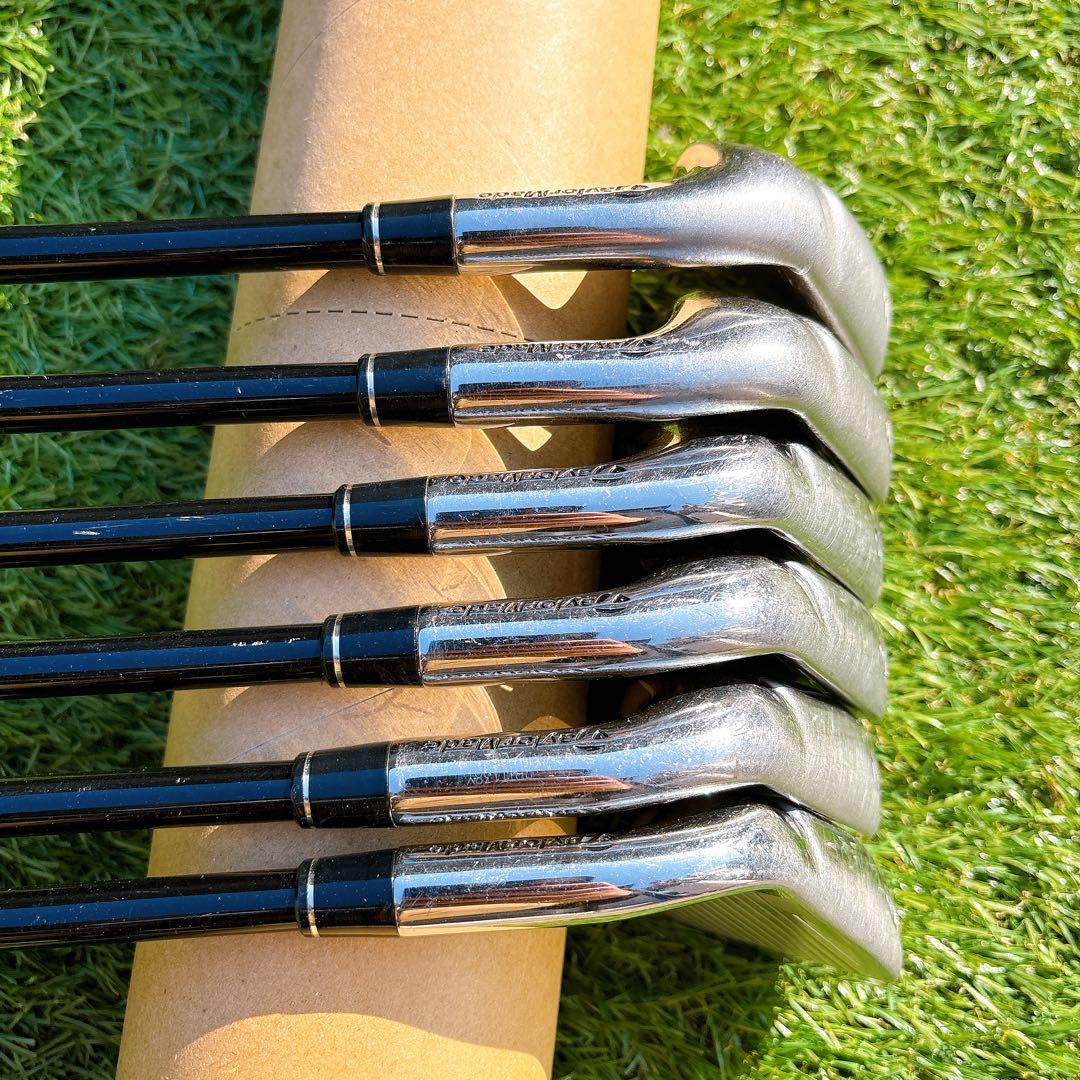 メンズゴルフクラブ　テーラーメイド　バーナー1.0 アイアン6本 FLEX.R
