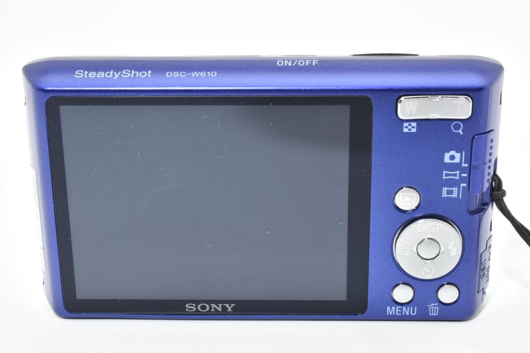 【極美品】SONY Cyber-shot DSC-W610 ブルー　動作確認済