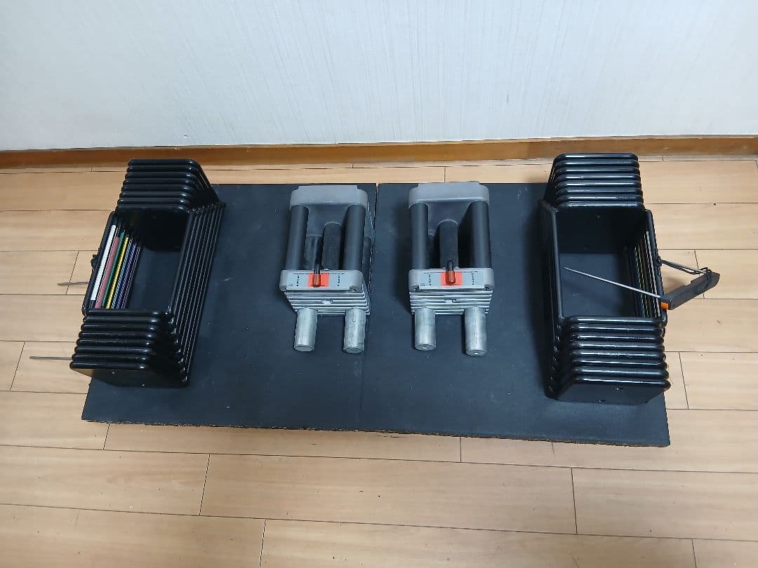 PowerBlock Pro可変式ダンベルUSA製 41kg×2個パワーブロック