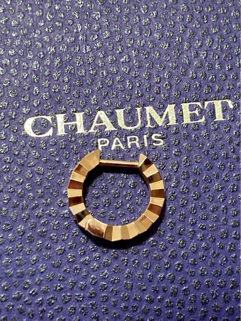 BEE DECHAUMET シングルフープピアスビードゥショーメ