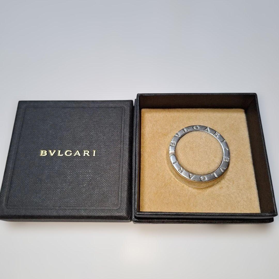 BVLGARI シルバーキーリング オリジナルボックス付き