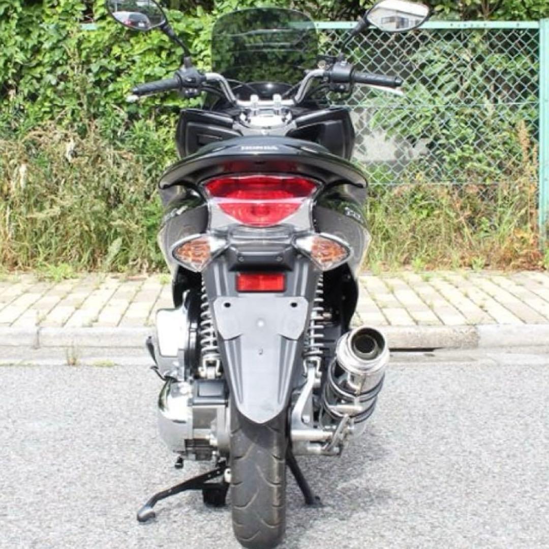 PCX 125 JF28 ステンレス セミアップカスタムマフラー