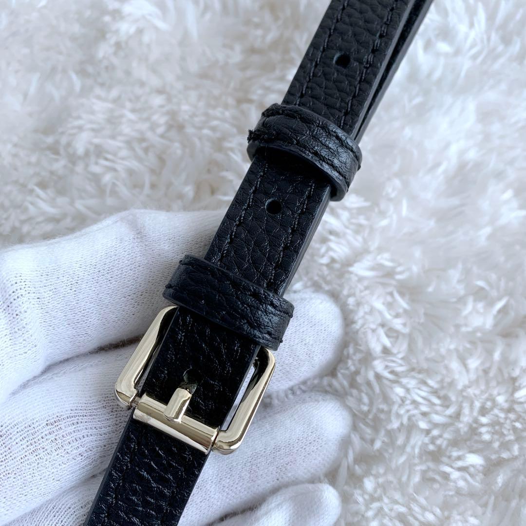 【ayaa】ほぼ未使用♪TOV トーヴ MIMI Mサイズブラックシボ革