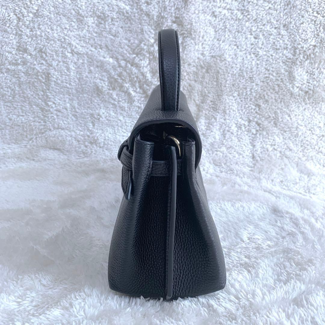 【ayaa】ほぼ未使用♪TOV トーヴ MIMI Mサイズブラックシボ革