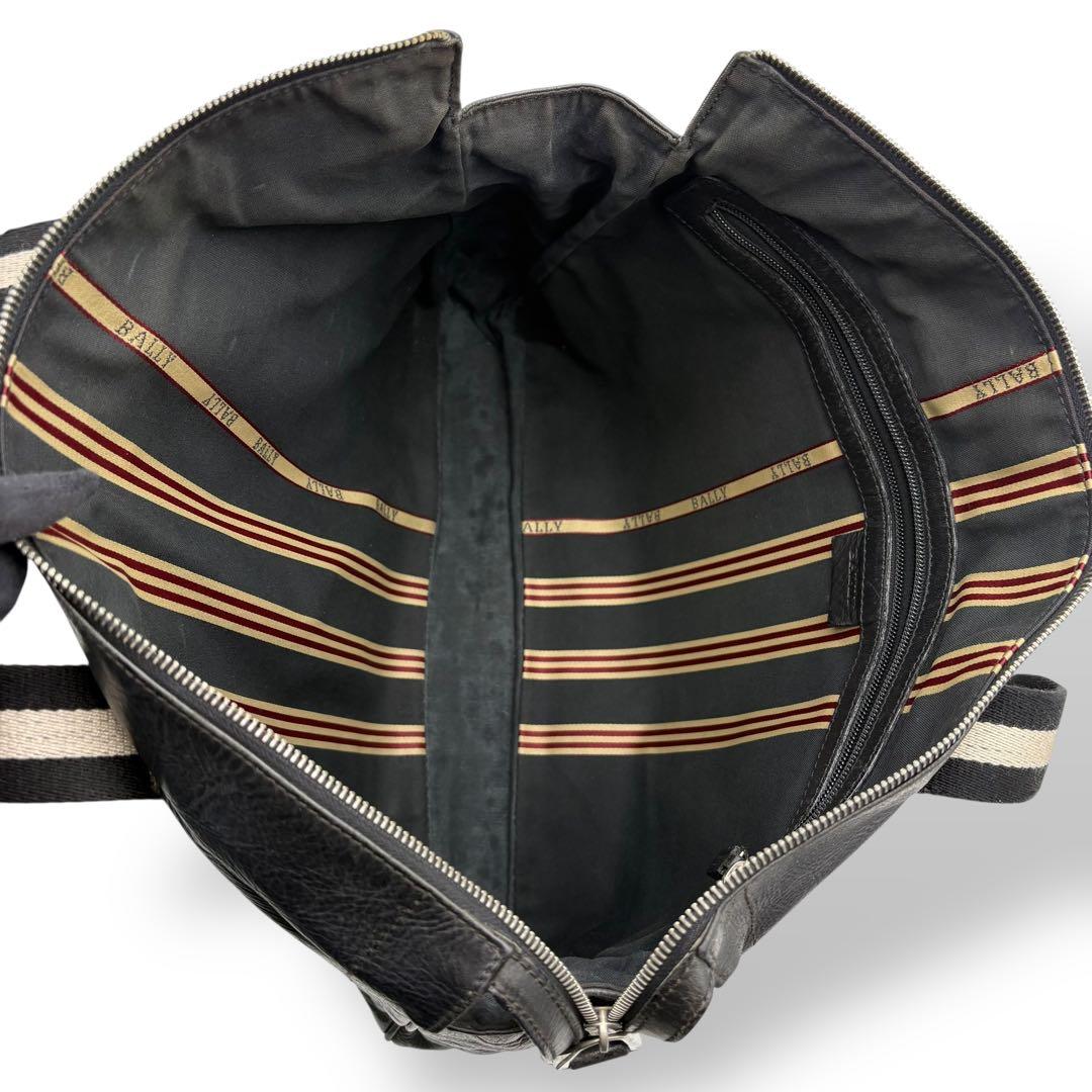 バリー BALLY トートバッグ ハンドバッグ トレスポ レザー ブラック A4