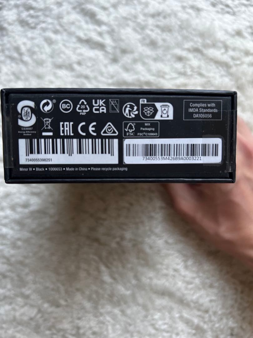 Marshall Minor Ⅳ ワイヤレスイヤホン ブラック