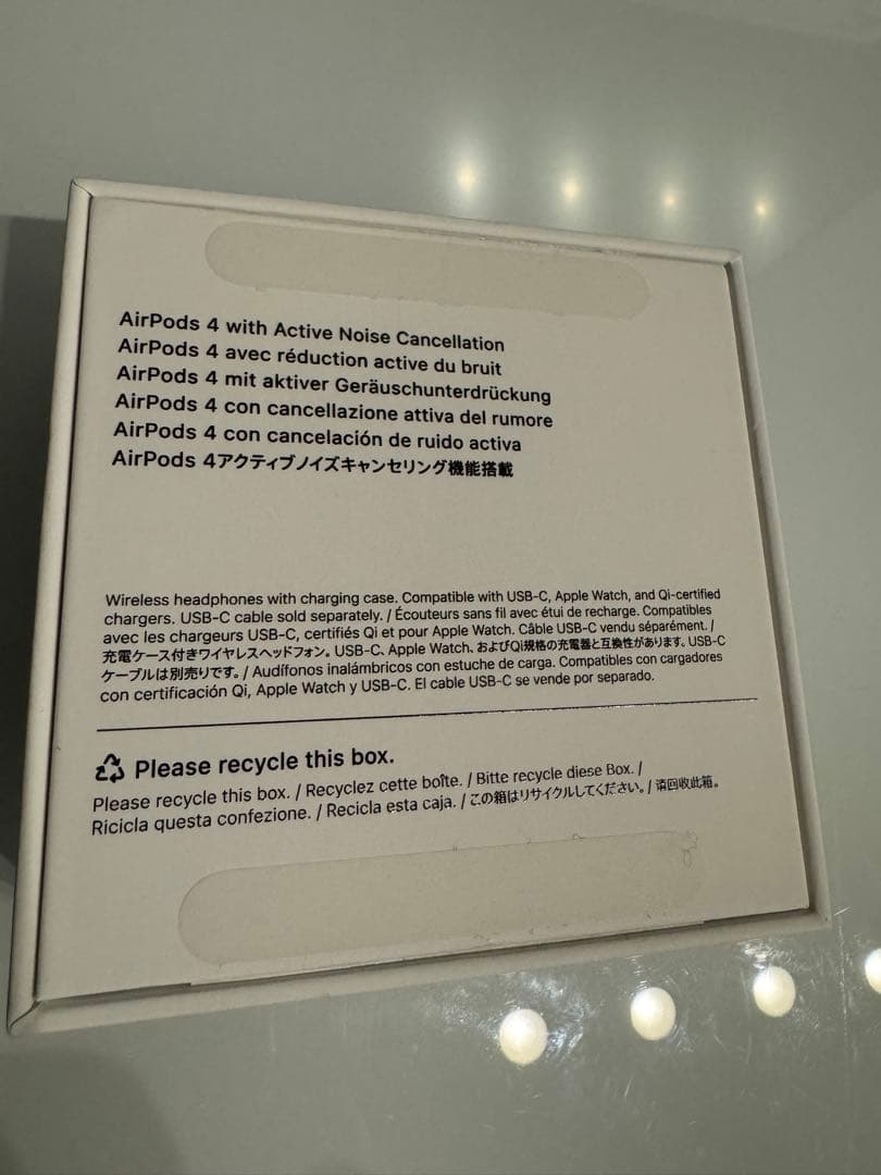 AirPods4 アクティブノイズキャセリング対応　ケースおまけ付
