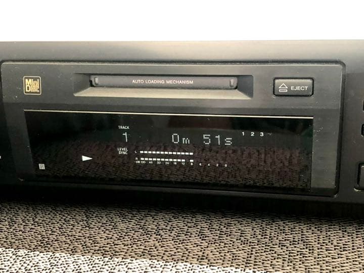 完動‼️美品‼️　 SONY MDデッキ　MDS-JE