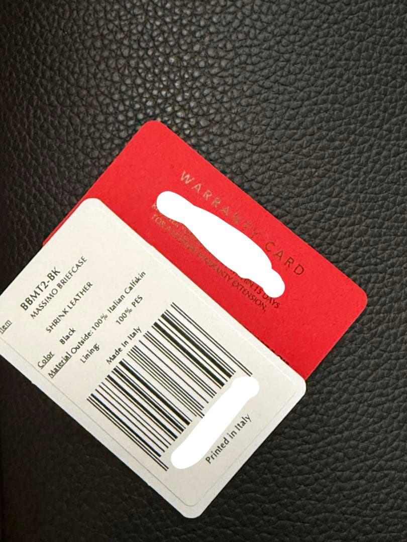 【新品未使用】【28.6万】ボナベンチュラ マッシモ 黒　【2025/10新作】