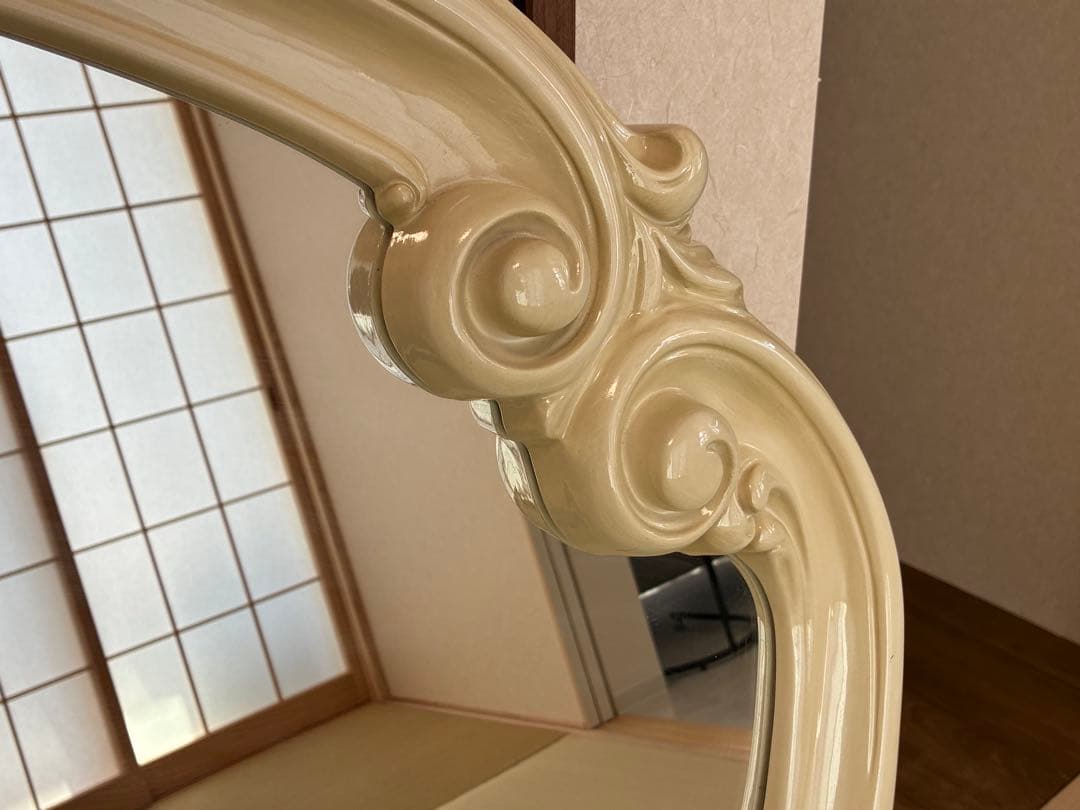 イタリア製　アンティーク調　サンタレッリ　フローレンス　ミラー