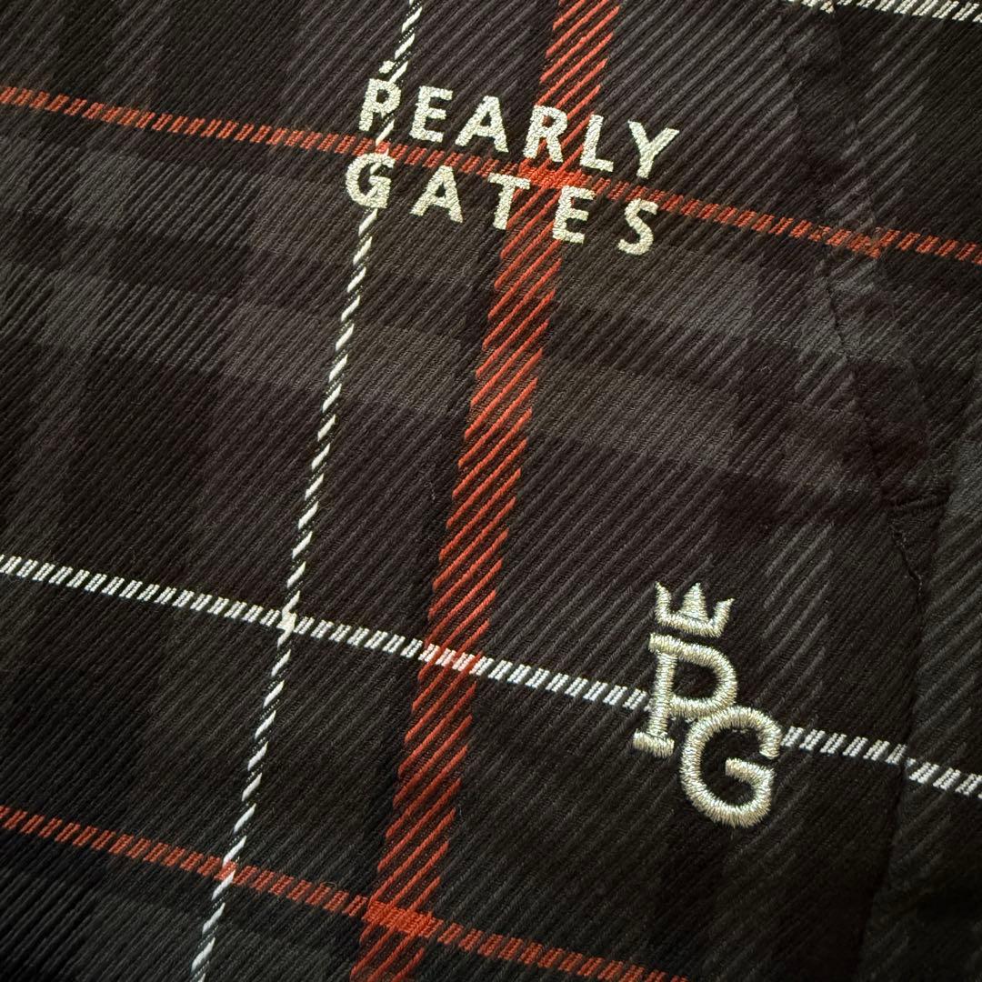 現行モデル　限定品　パーリーゲイツ　パンツ　M〜L相当　チェック　黒　原英莉花