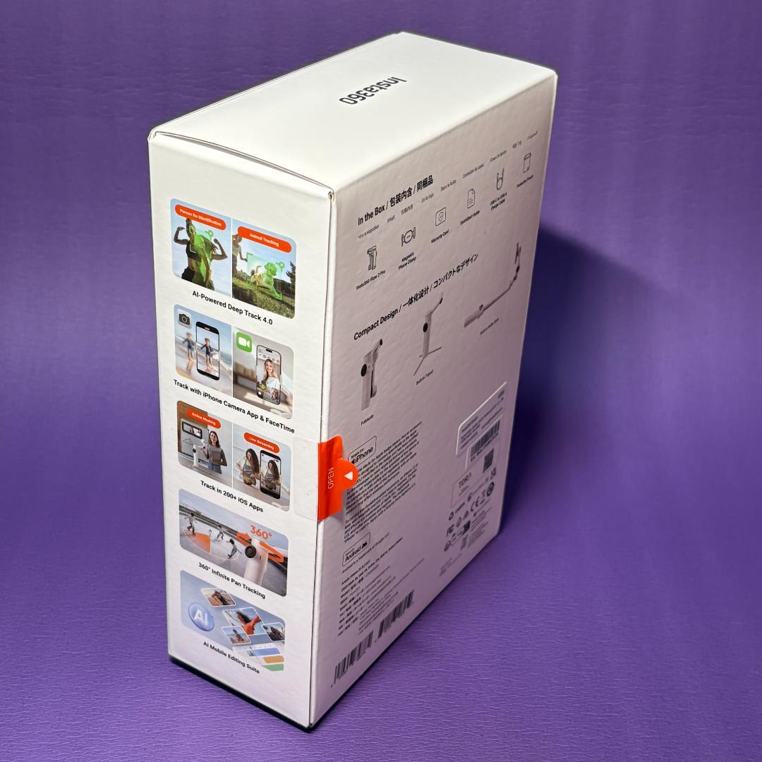 未使用品・箱 開封のみ ☆ Insta360 Flow 2 Pro ☆ 通常版