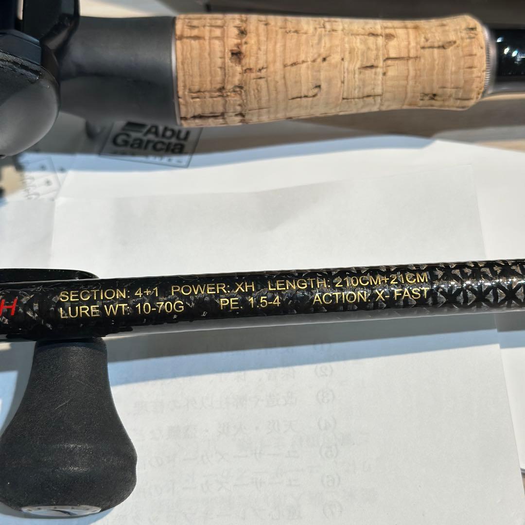 レボ・ビースト41 HS-L 左巻きキャスティングパックロッドセットまとめ売り