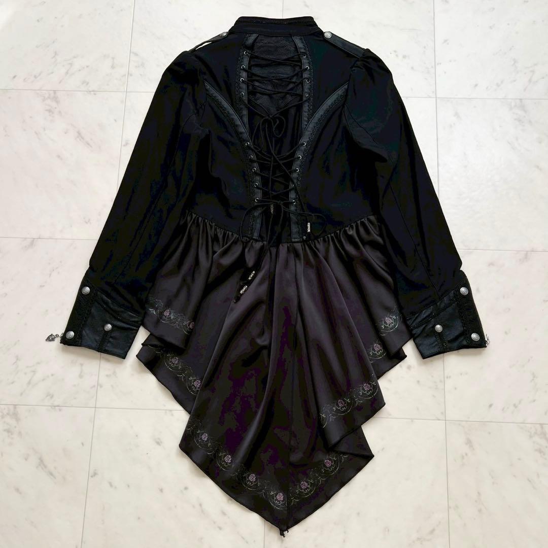 定価3万 OZZ ONESTE RoseFesta ジャケット 燕尾 刺繍 黒