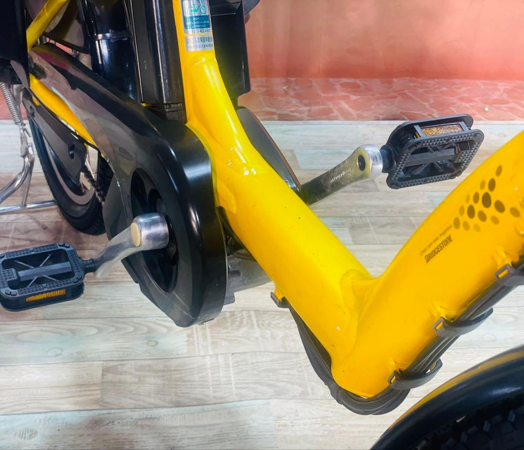 超特価！アンジェリーノ⭐️ブリヂストン子供乗せ電動アシスト自転車Y3193