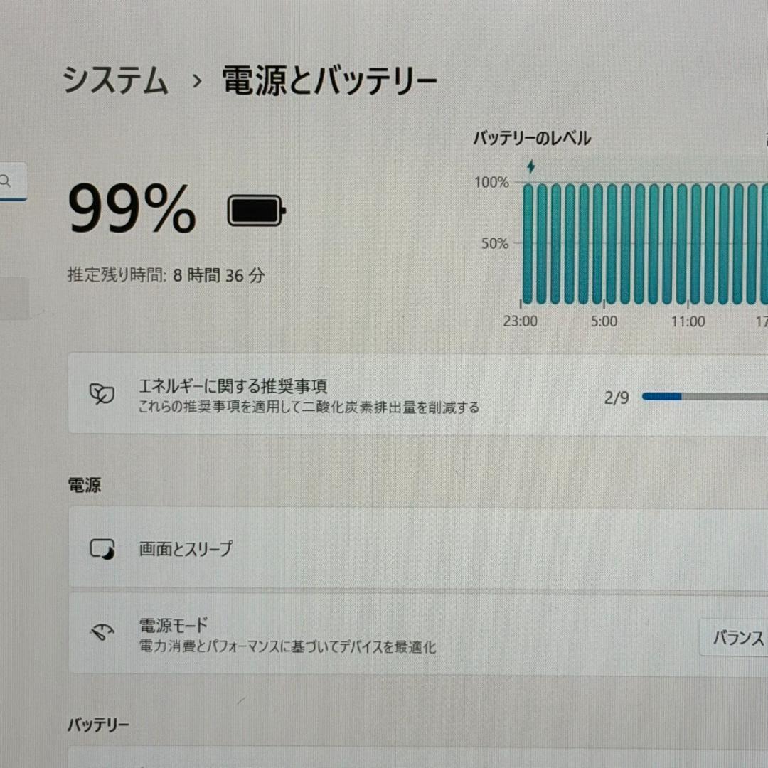 レッツノート CF-SV9 ノートPC i5 8GB SSD256 Win11