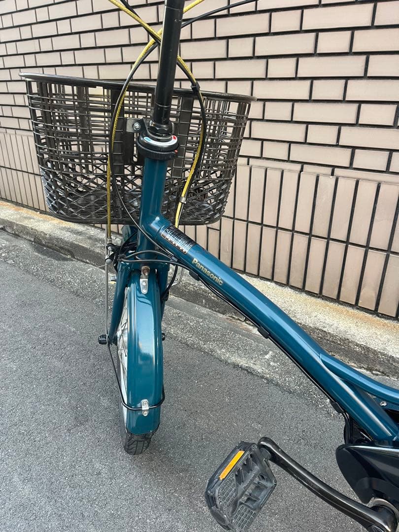 12ahパナソニックミニ電動アシスト自転車20インチ