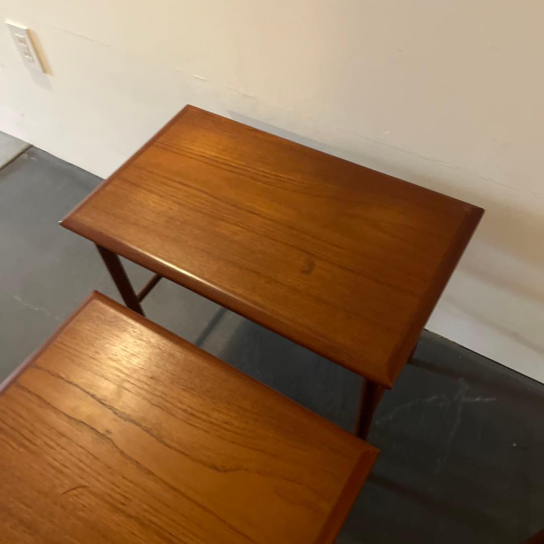 デンマーク製　ヴィンテージ　ネストテーブル
