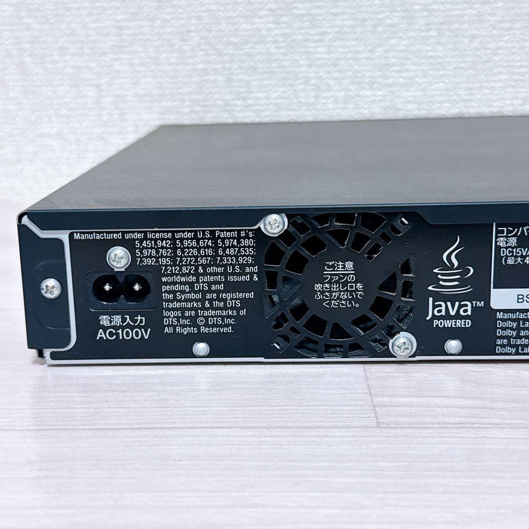 1337【美品】SONY ブルーレイレコーダー BDZ-AT300S リモコン付