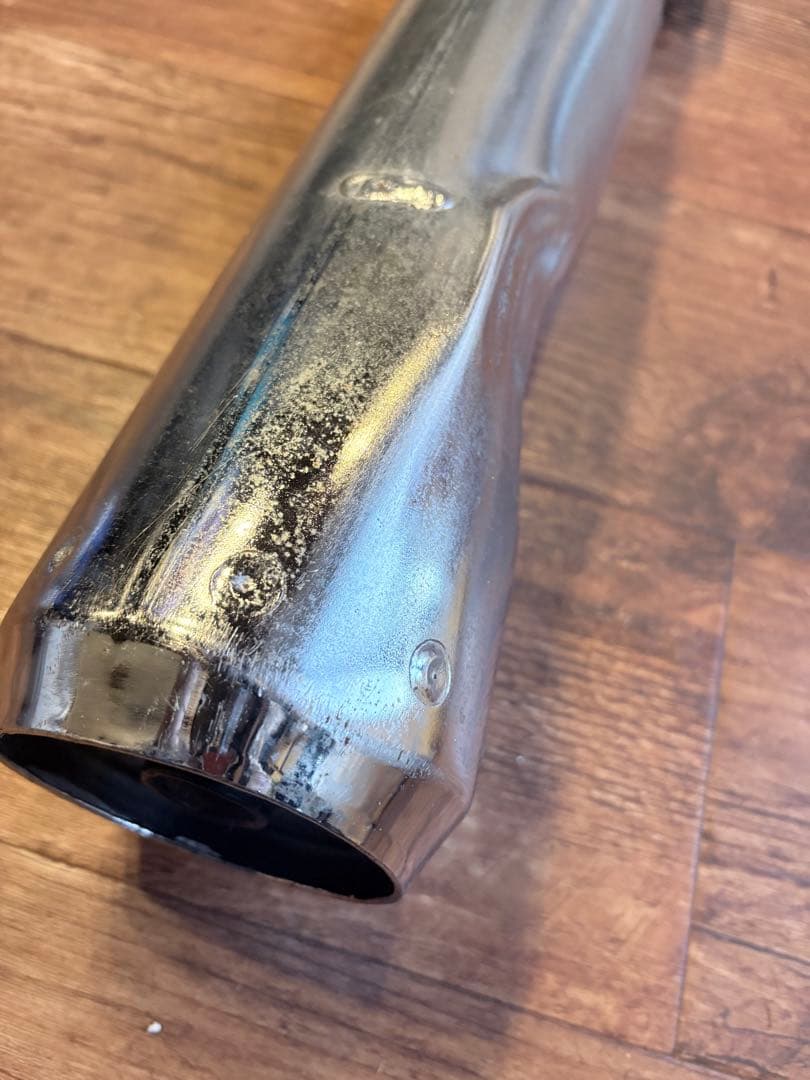 SR400 マフラー　3GW-14711 凹みあり