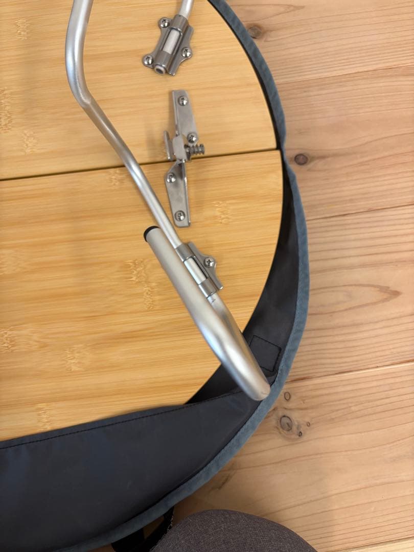  peak ワンアクション　ちゃぶ台　竹　s