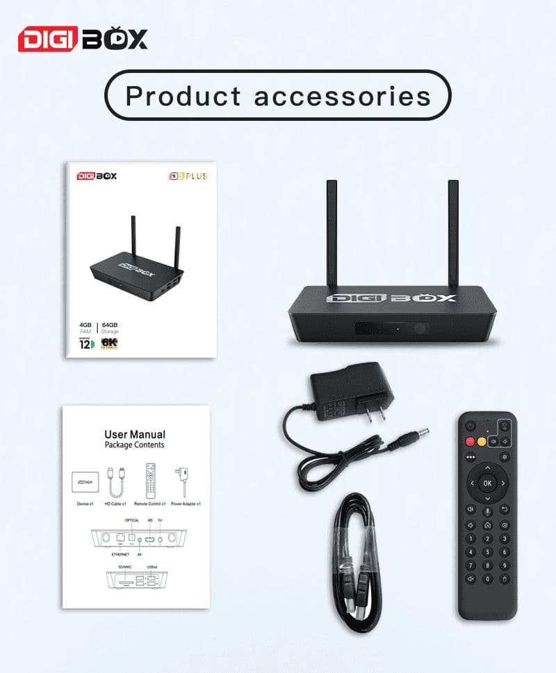 Digibox D3 plus アメリカスポーツ番組専用 テレビボックス