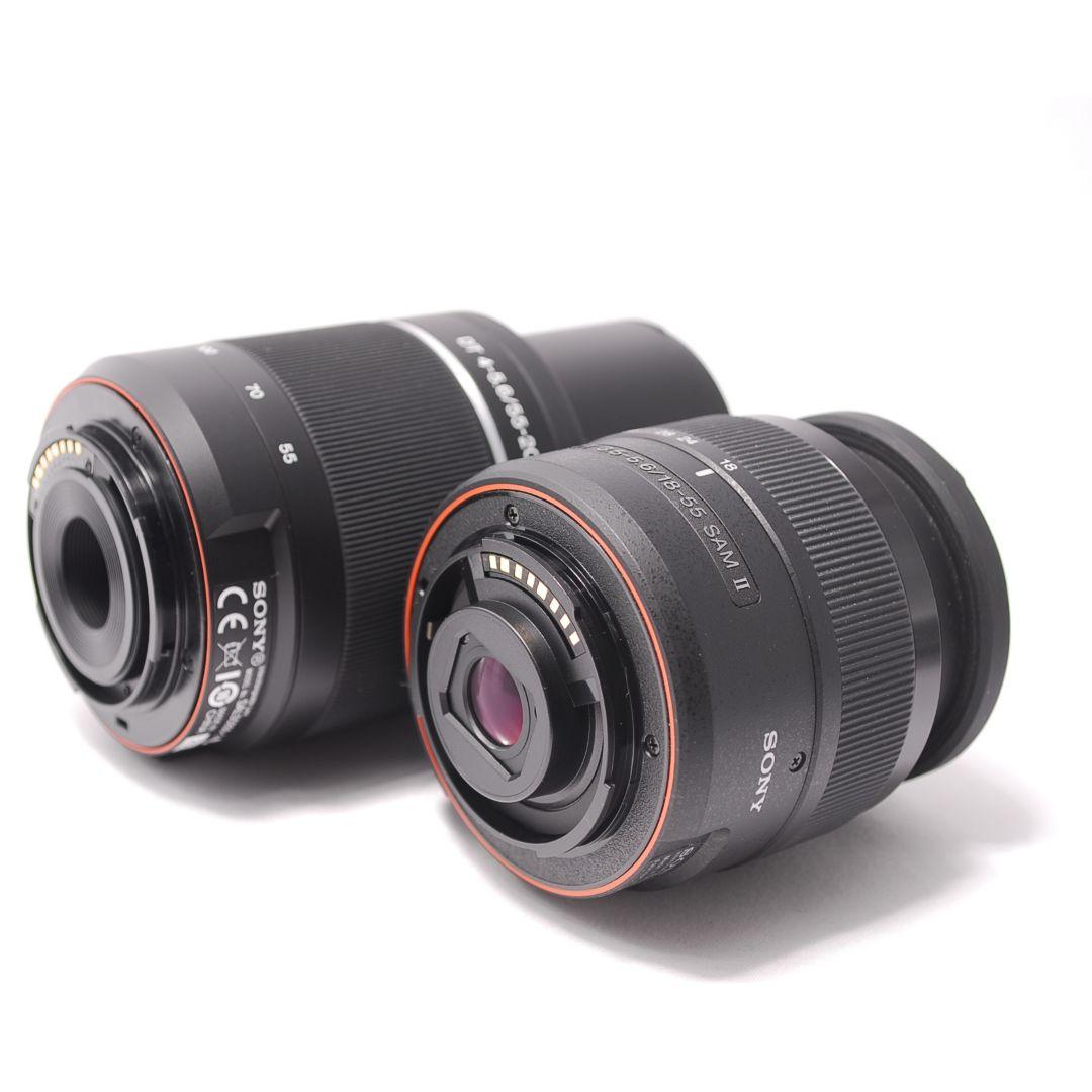 ❤即購入1000円OFF❤ショット4枚極美品❤SONY α65 Wズームキット