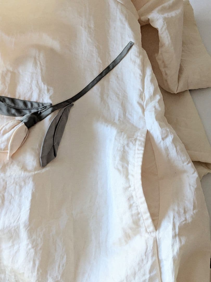 ポテチーノ❤お花（後にも花）　可愛い❤レインコート　ナイロン