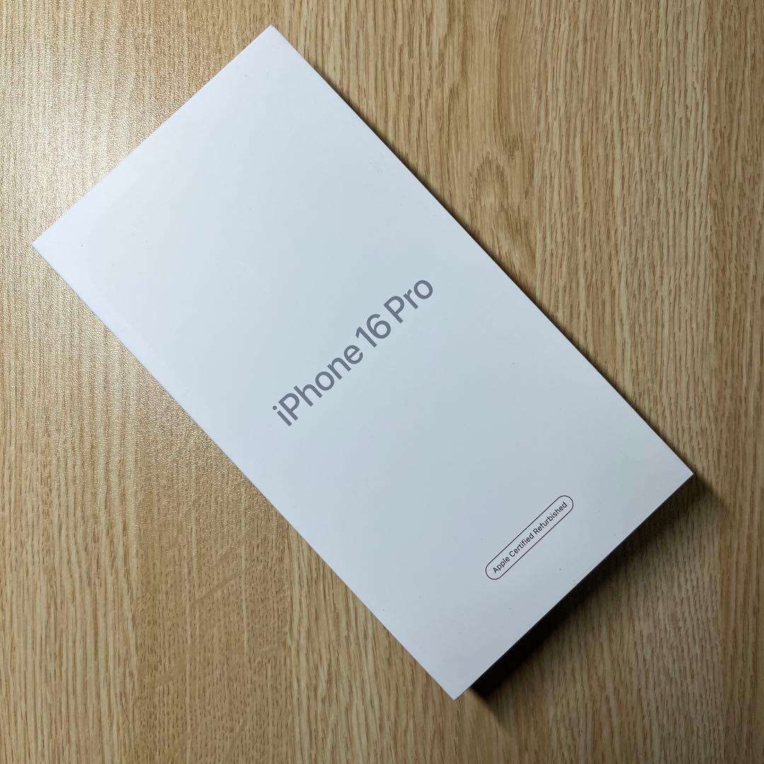 新品未開封 iPhone 16Pro 128GB ナチュラルSIMフリー即日発送
