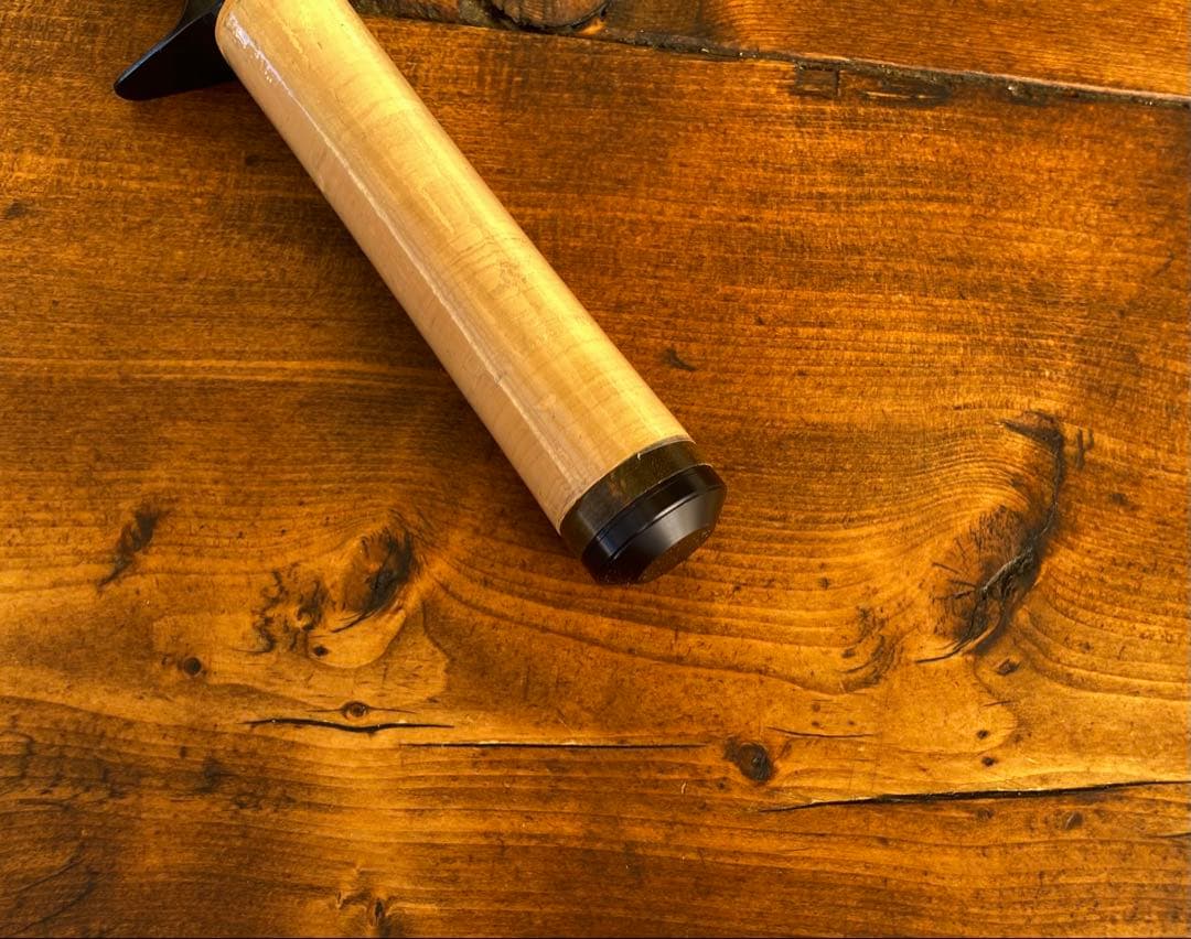 トラウトロッド　テレスコロッド　コンパクトロッド　天然木　ウッドリールシート