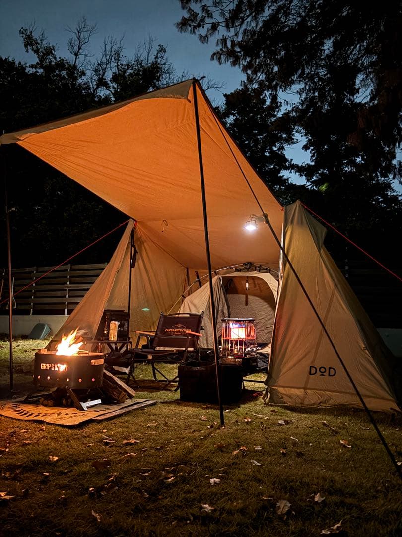 DOD ソロソウルウォウウォウ タンと カンガルーテントS のセット 1回使用