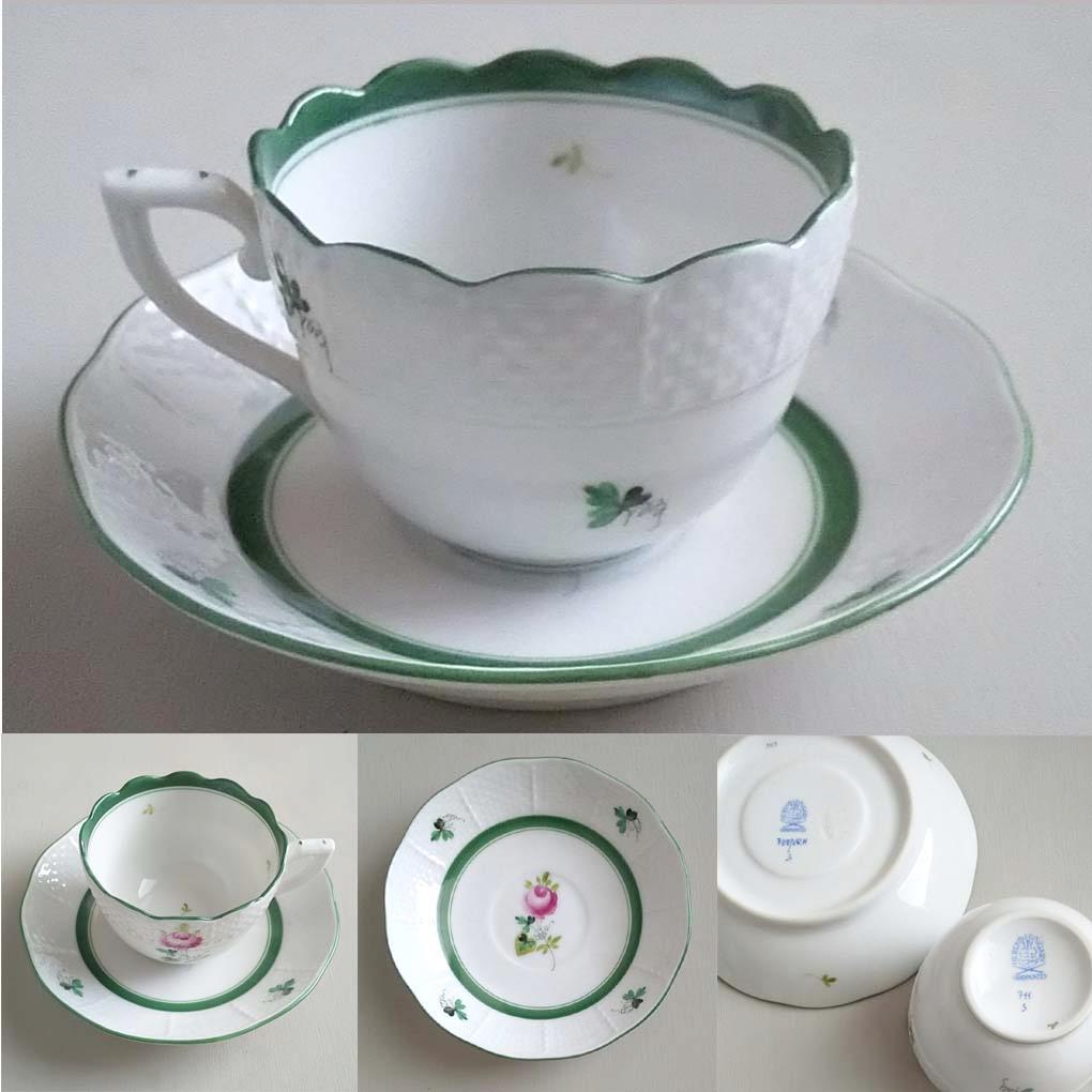 ヘレンドウイーンのバラ豪華6点セット