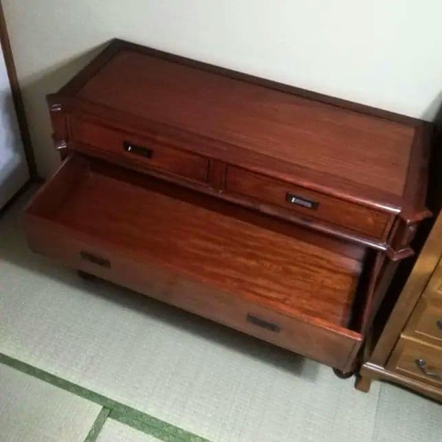 花梨タンス　高級箪笥