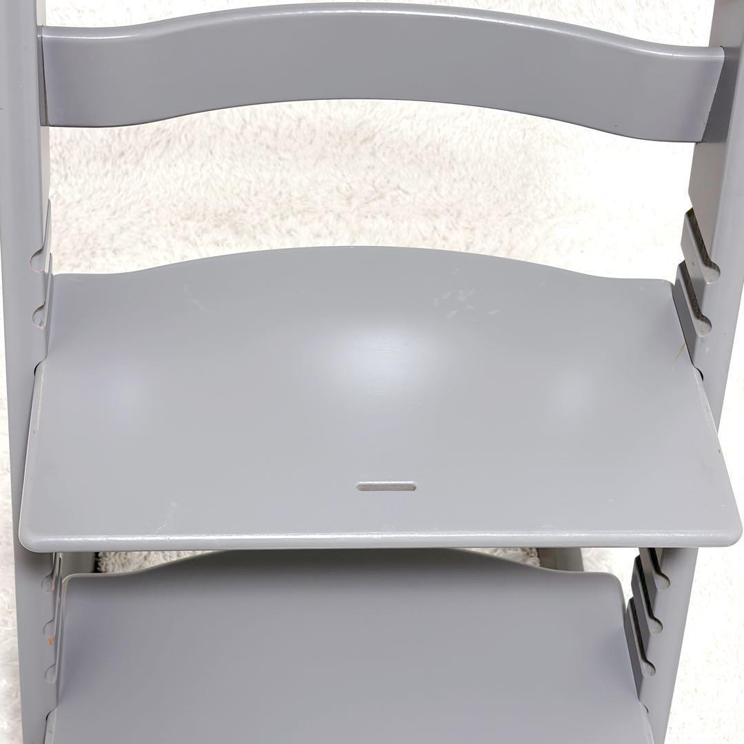 希少色 STOKKE ストッケ トリップトラップ グレー 木製 ベビーチェア