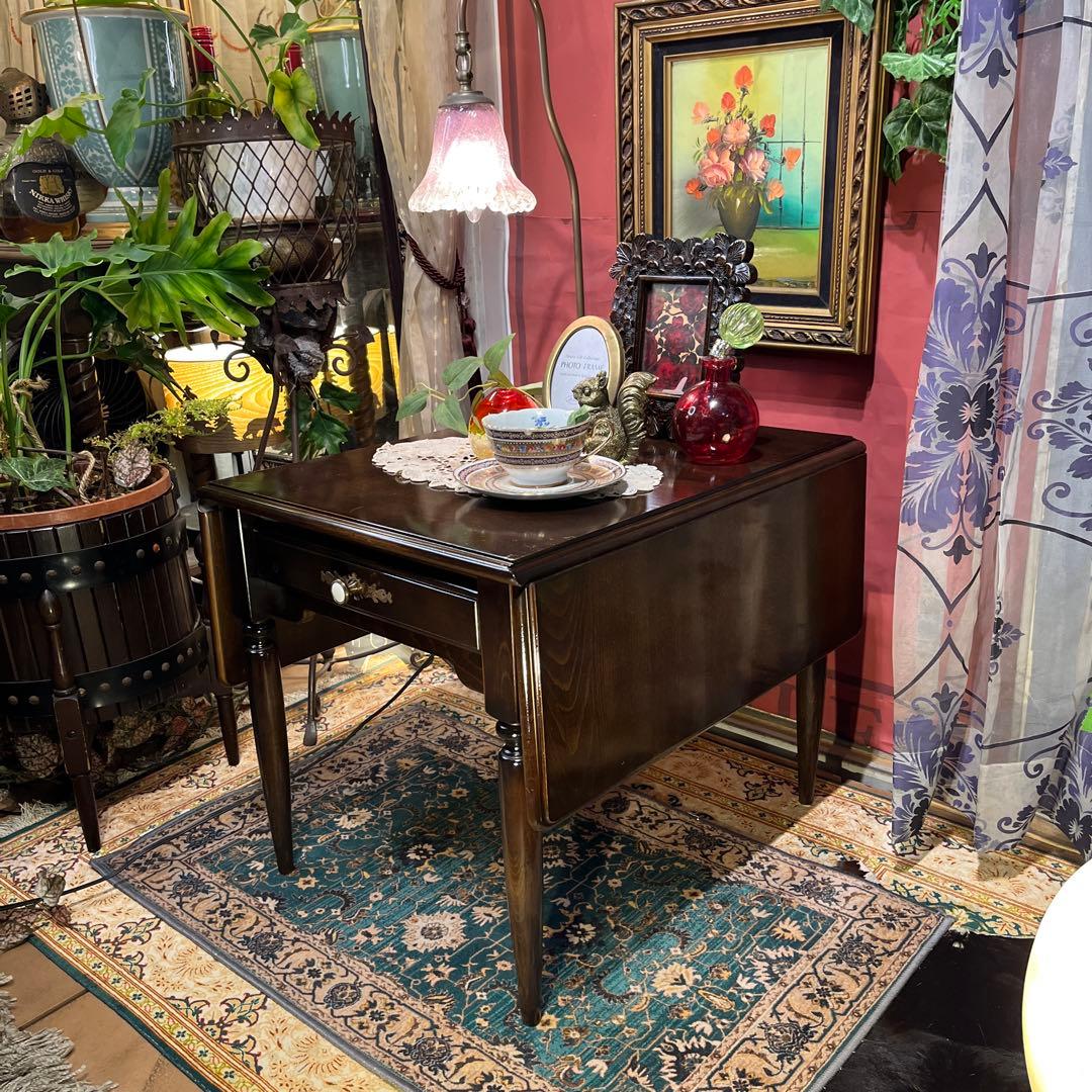 Sale ヴィンテージ バタフライ　リビングテーブル　コーヒーテーブル　両バタ