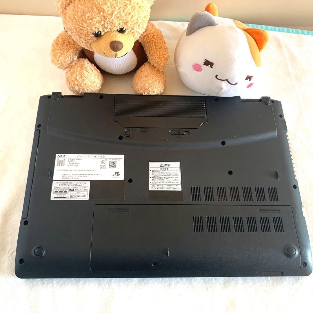 NECi7/16/512SSD タッチパネル付き 2024officeノートPC