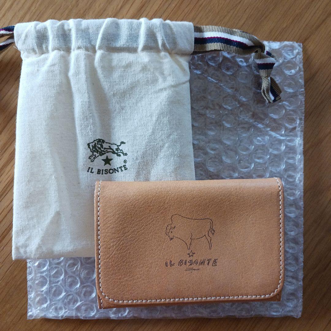 新品　山口一郎コラボIL BISONTE レザー名刺入れ