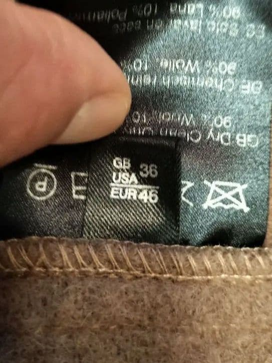 【美品】グローバーオール ダッフルコート モンティ キャメル 36 ミドル丈