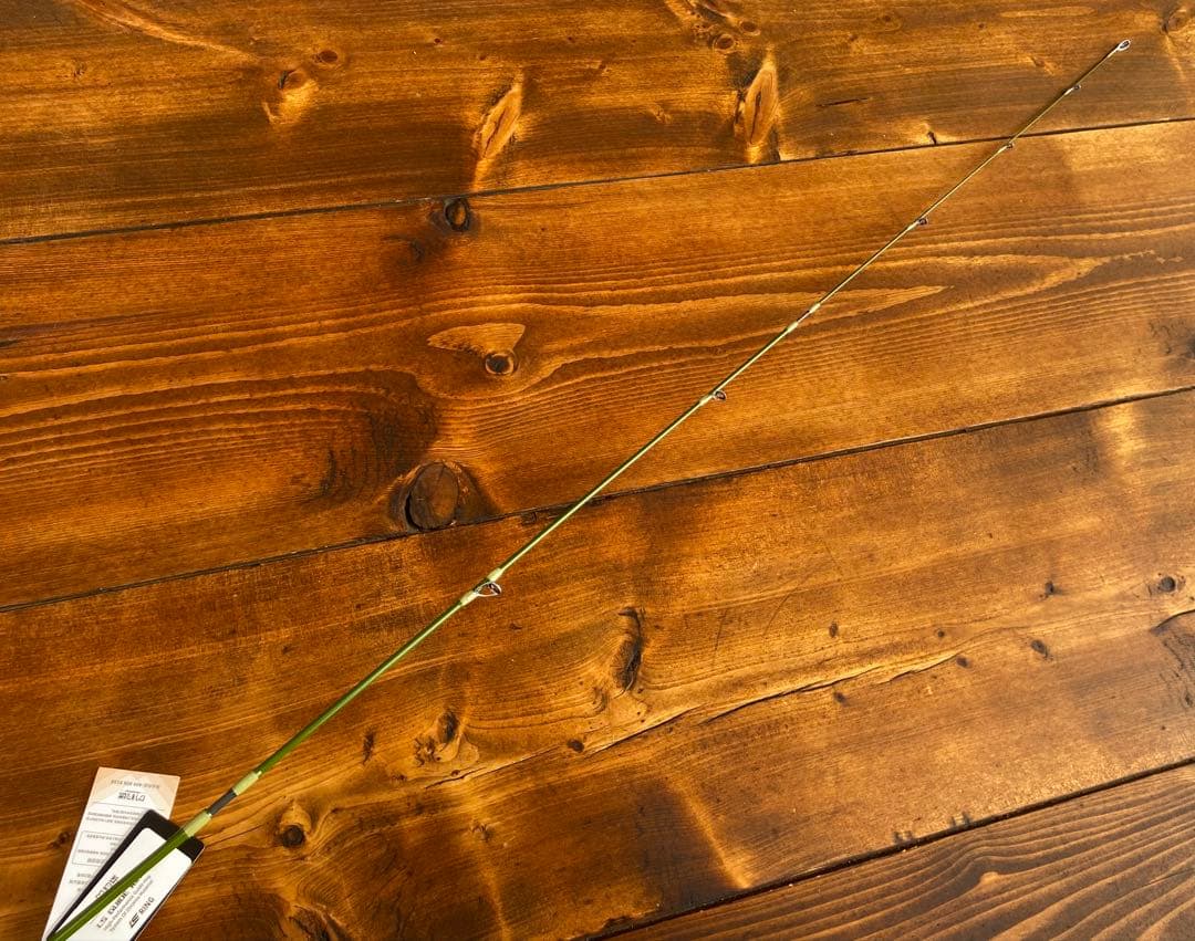 トラウトロッド　長さ調節できるロッド　ウッドグリップ　ベイトロッド　パックロッド