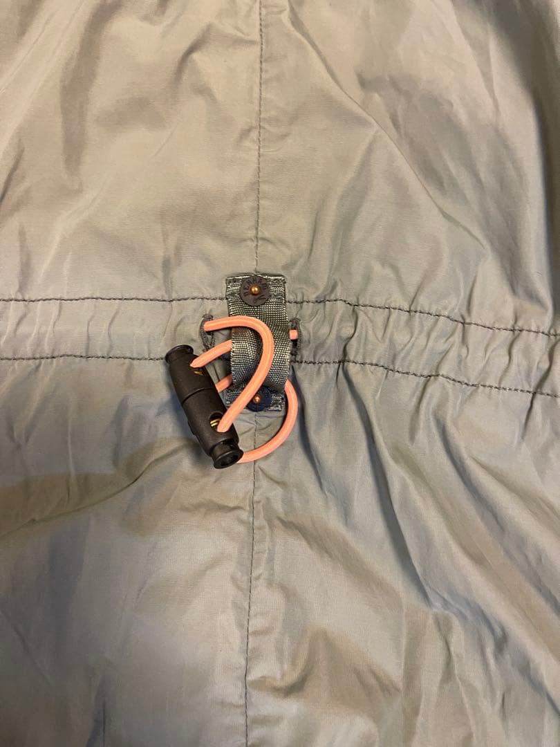 デンハム　ミリタリー風コート　グレー　 Mサイズ 春秋物　レインコート