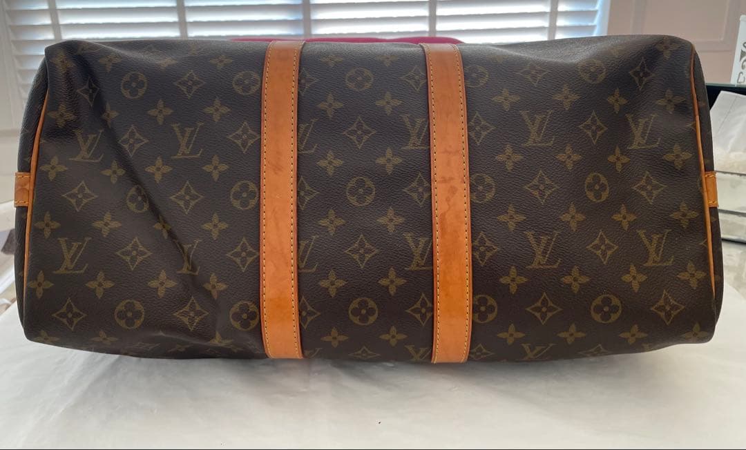 ❷ルイ・ヴィトン キーポル45 モノグラム ハンドバッグ 旅行バッグ
