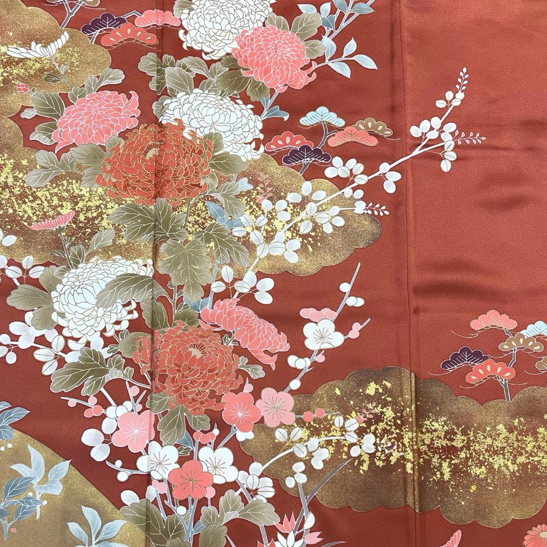 梅乃【167】正絹　訪問着　フルセット　上質　美品　古典　豪華