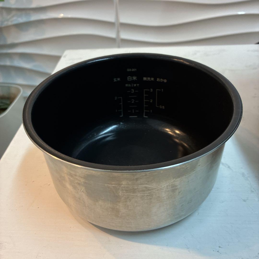 ◇BALMUDA◇The Gohan ◇マイコン炊飯器◇3合◇2022年製◇