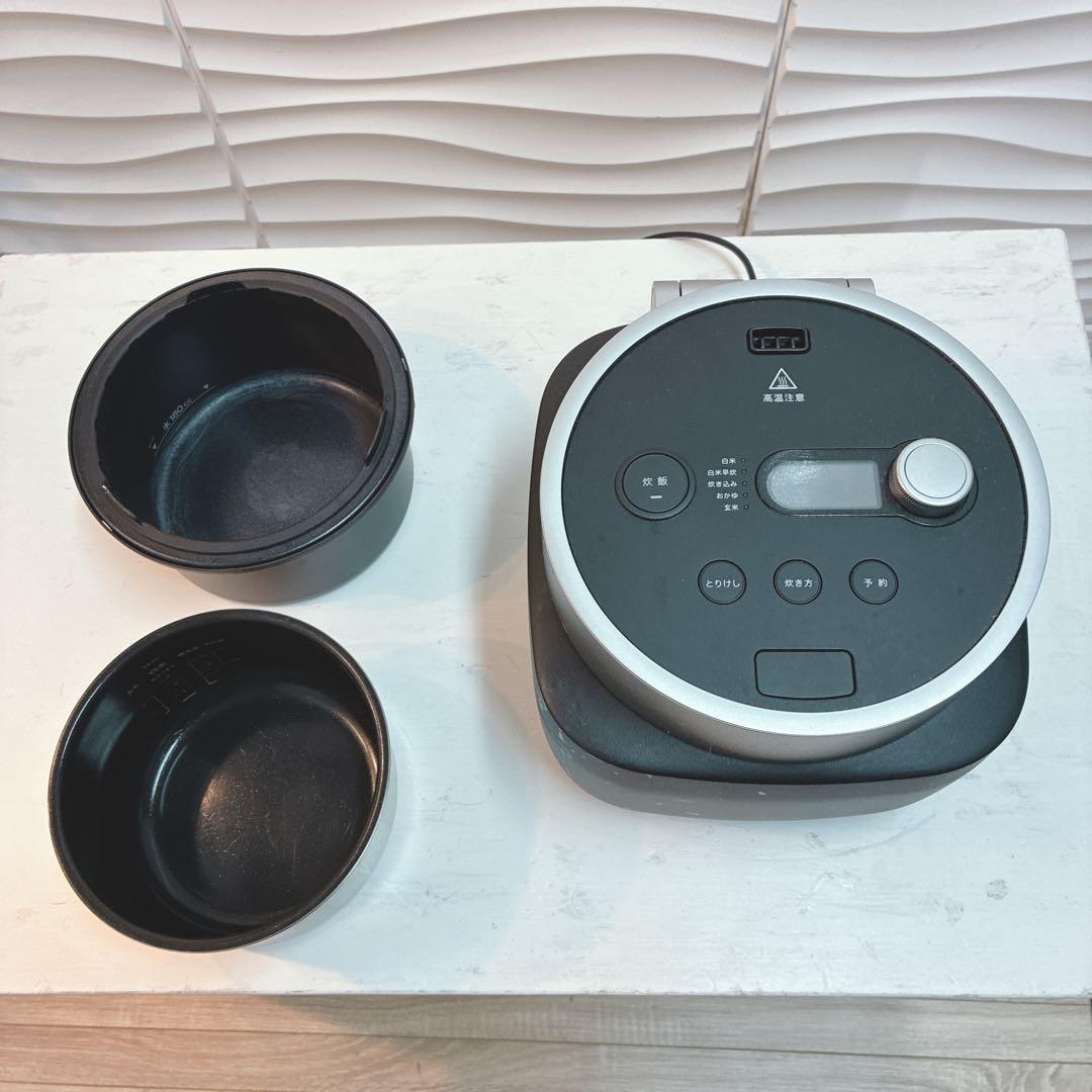 ◇BALMUDA◇The Gohan ◇マイコン炊飯器◇3合◇2022年製◇