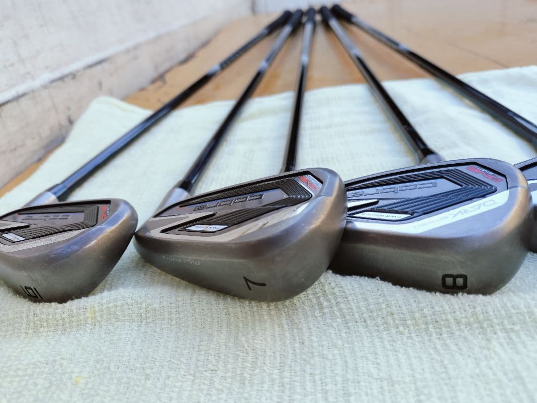 コブラ DARKSPEED 単体アイアン フレックス:Sワンレングス5本セット