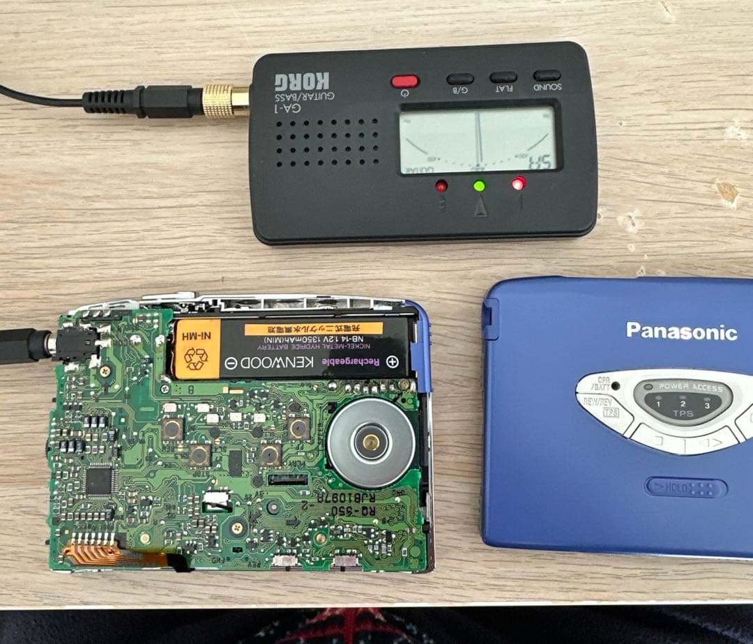 【極美品DE可動品】Panasonic カセット プレーヤー RQ-S50