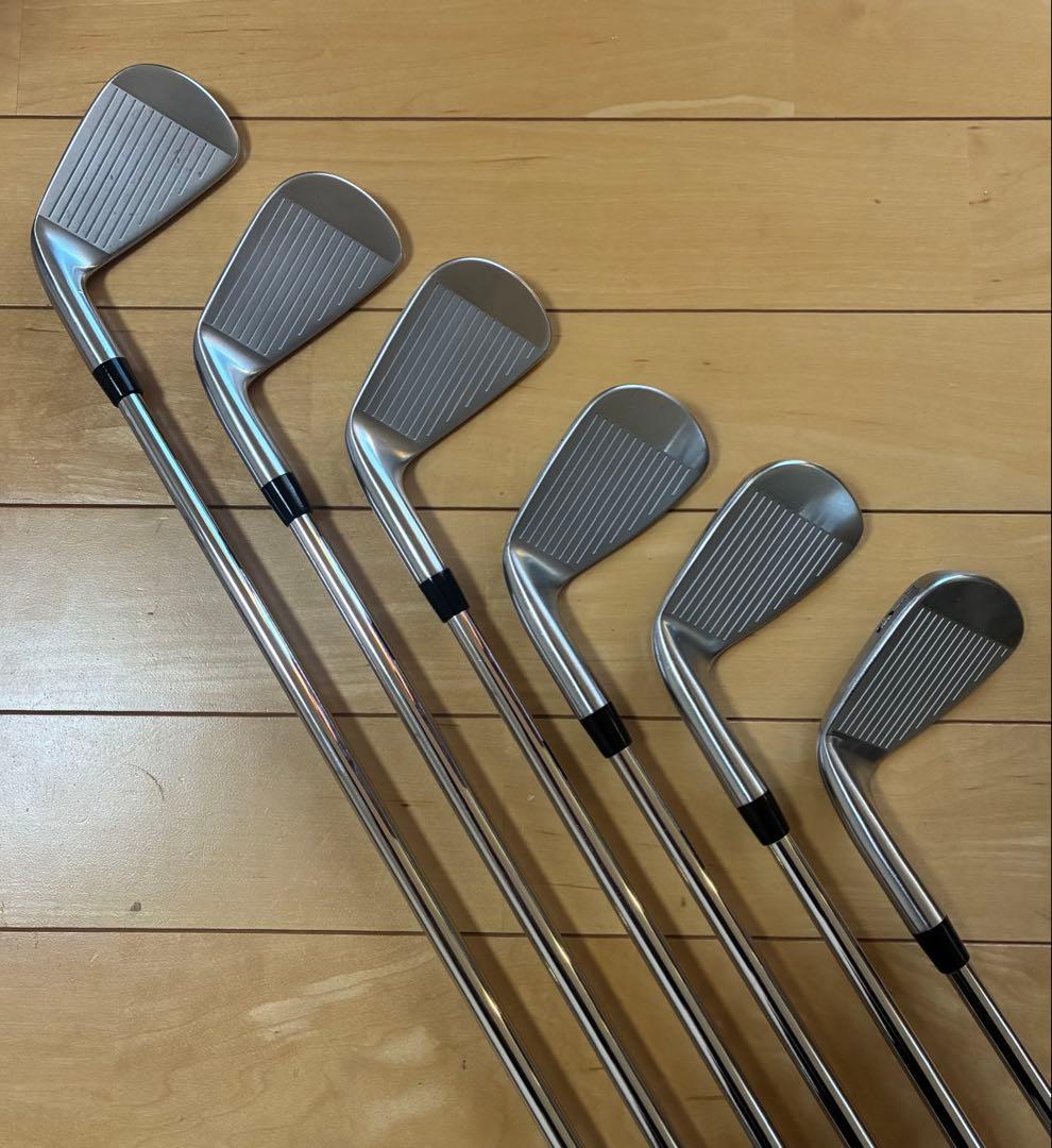 【美品】タイトリスト T100S（2021） モーダス120R 5I〜PW